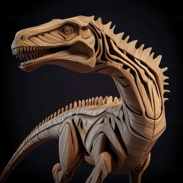 3D model Chromogisaurus (STL)